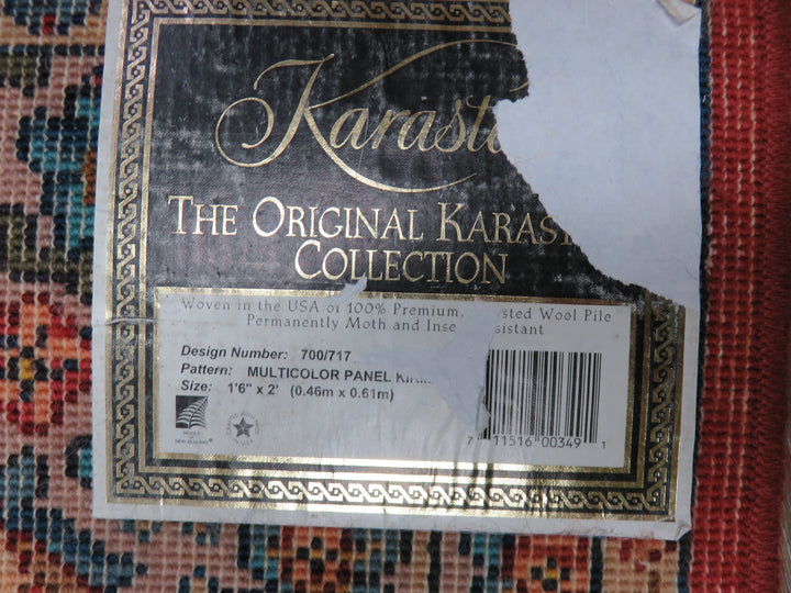 Karastan Multicolor Panel Rug