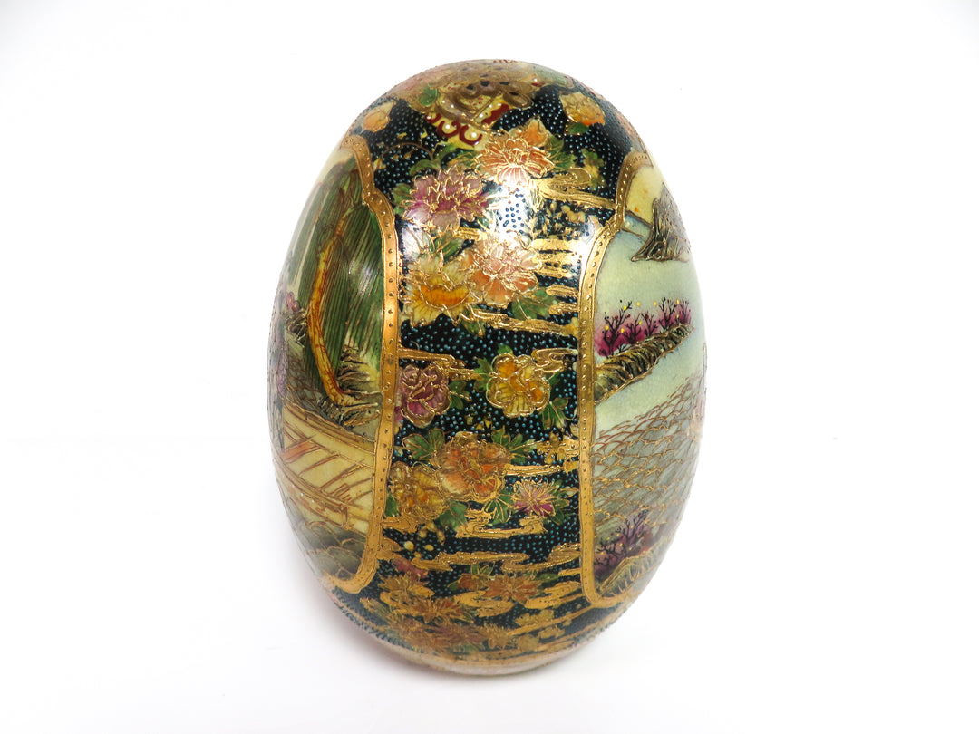 Vintage Satsuma Egg