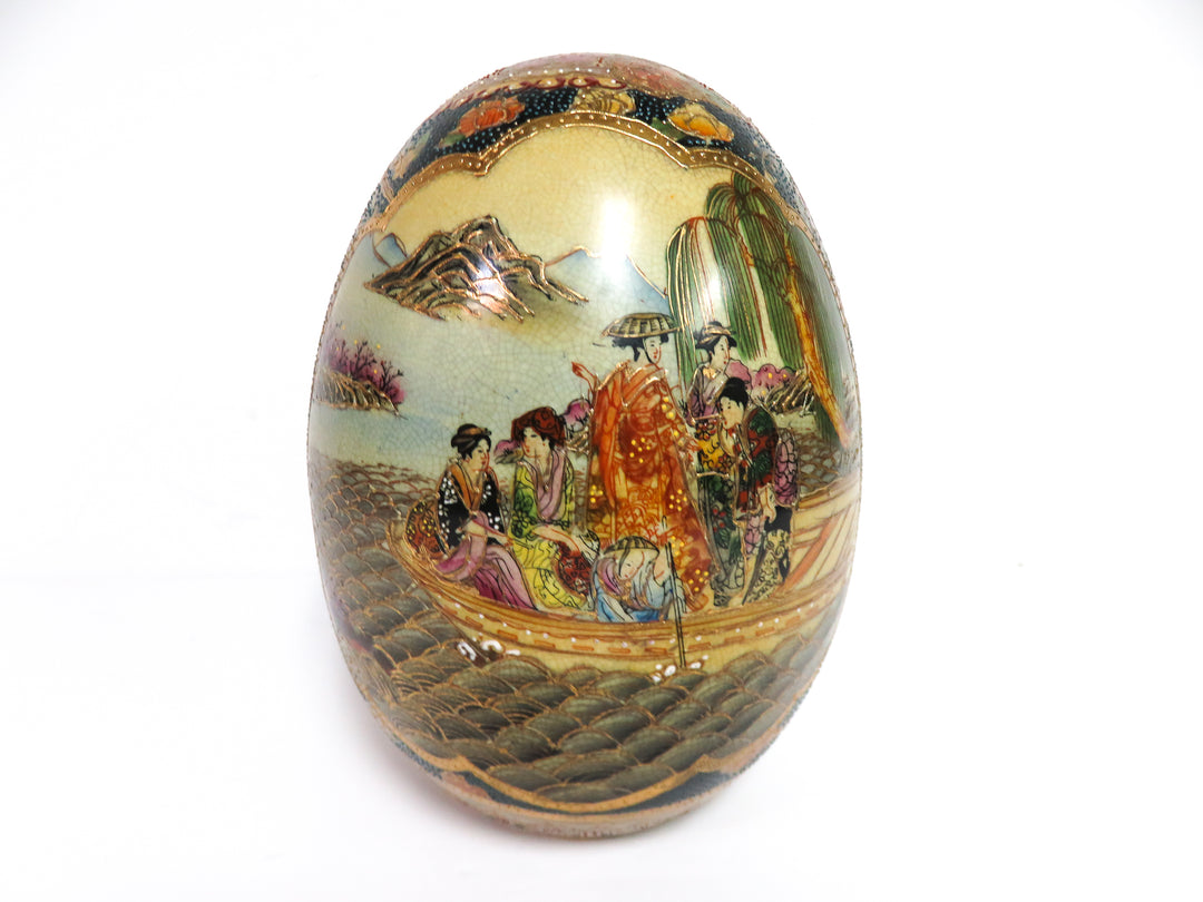 Vintage Satsuma Egg