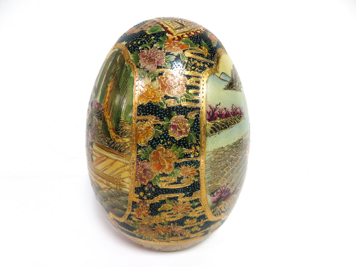 Vintage Satsuma Egg