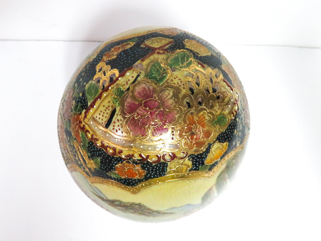 Vintage Satsuma Egg