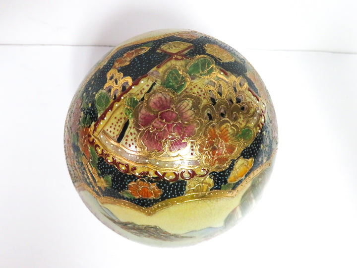 Vintage Satsuma Egg
