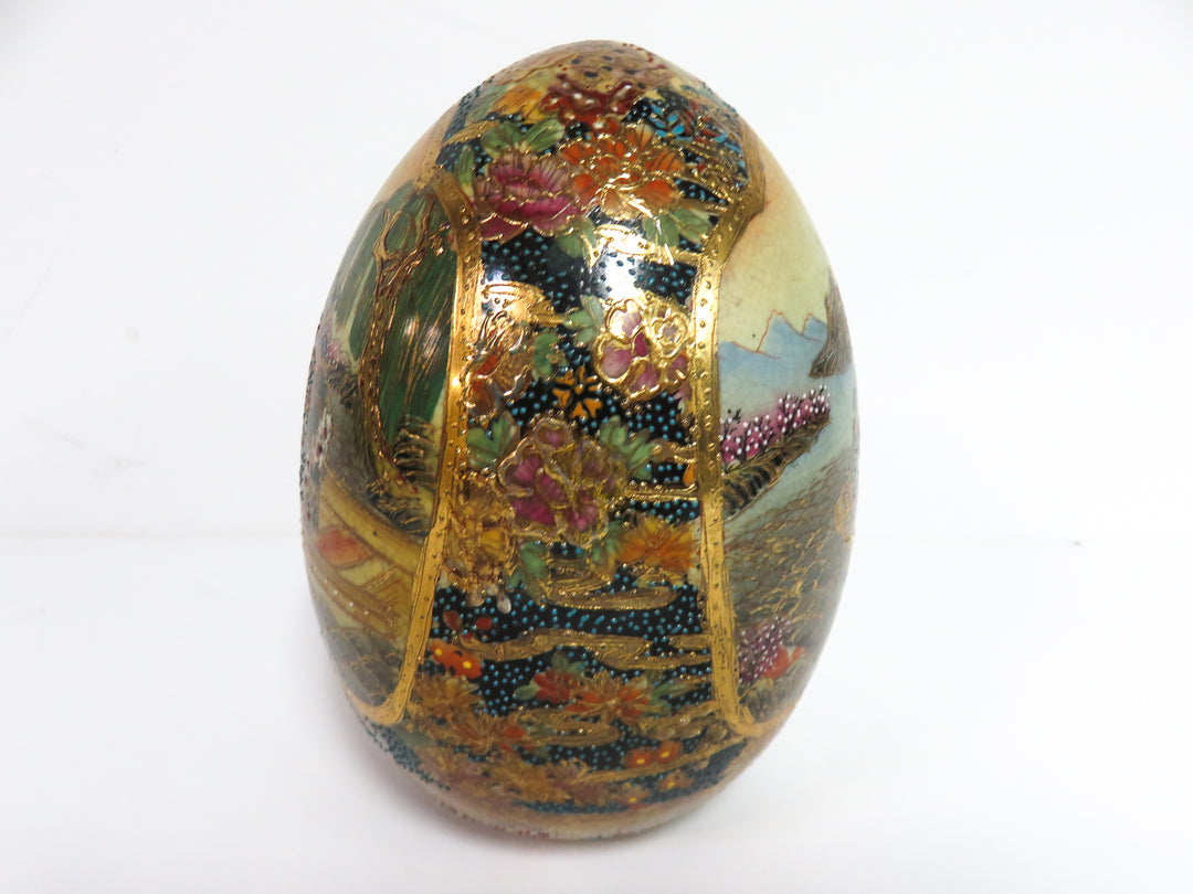 Vintage Satsuma Egg