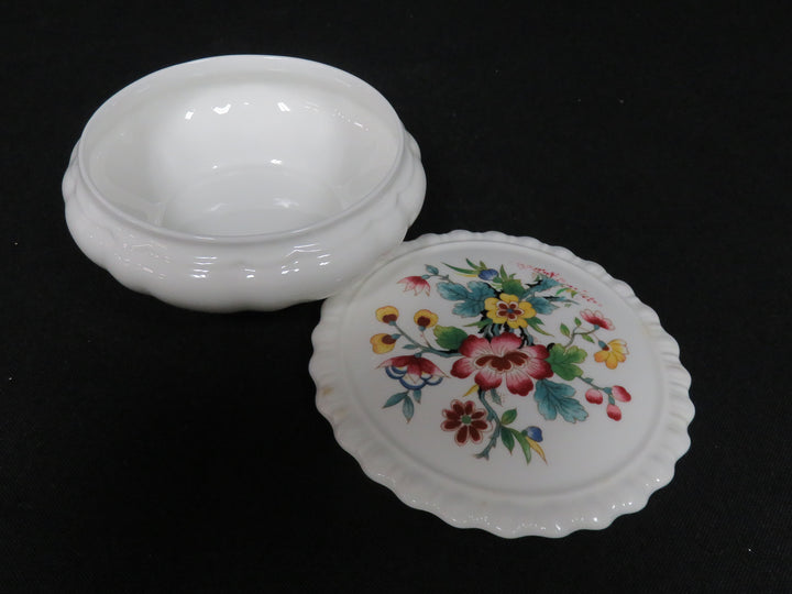 Coalport Ming Rose Trinket Box