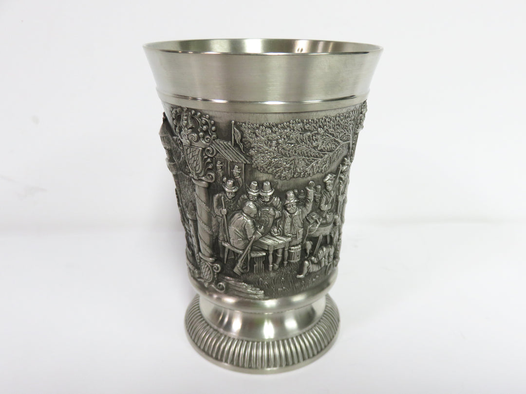 German Pewter Life Tumbler