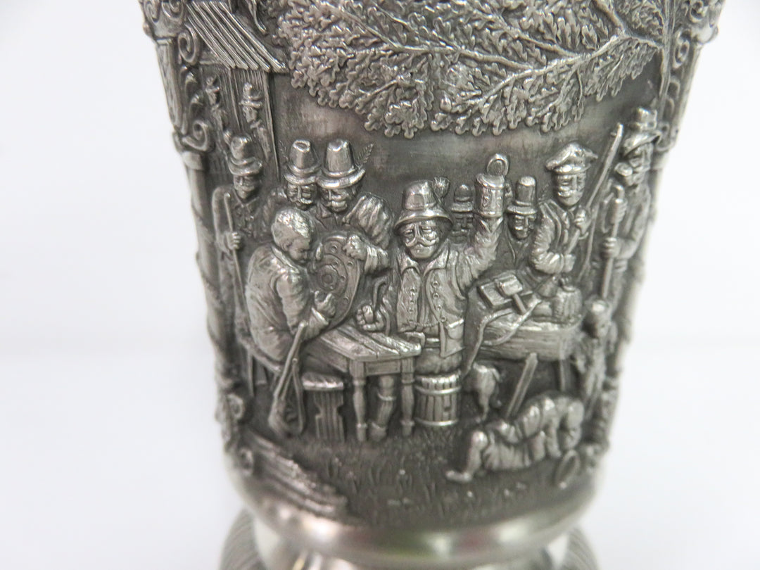 German Pewter Life Tumbler