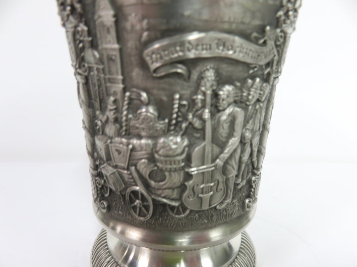 German Pewter Life Tumbler