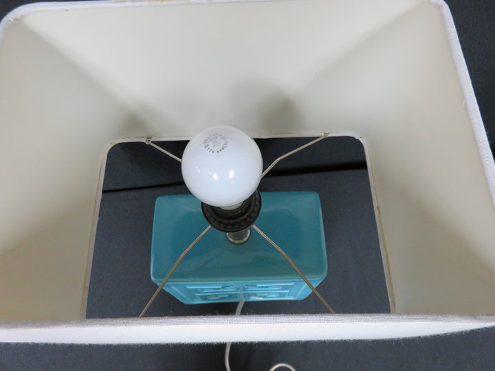 Turquoise Accent Lamp