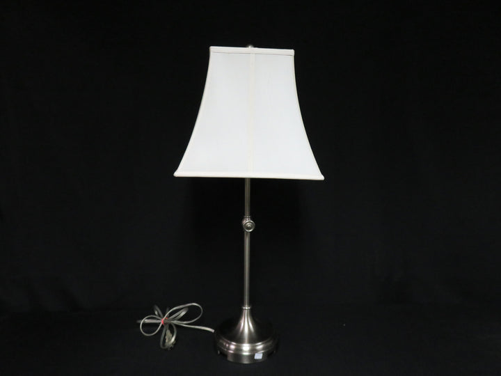 Brushed Nickel Table Lamp