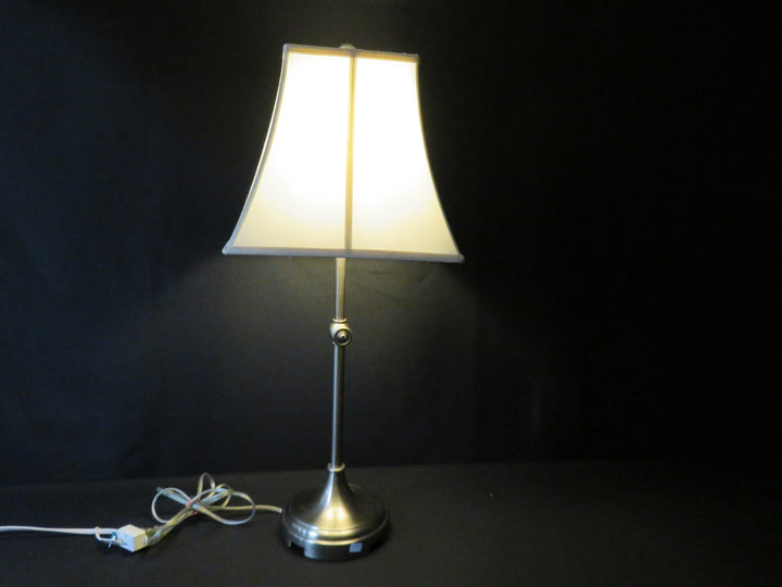 Brushed Nickel Table Lamp