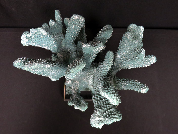 Teal Faux Coral