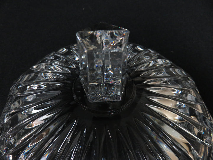 Lidded Crystal Nut Dish