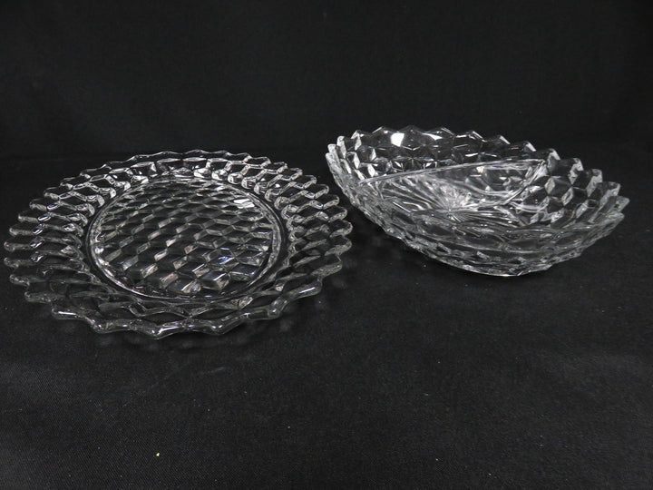 Fostoria Glass Serving Set