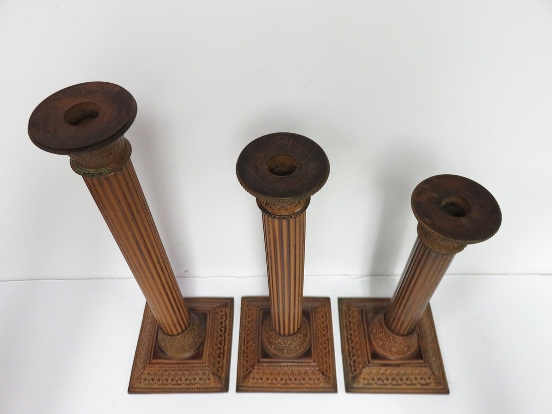 Trio of Candlesticks