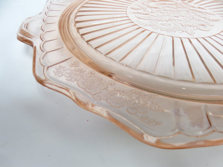 Anchor Hocking Cake Plate