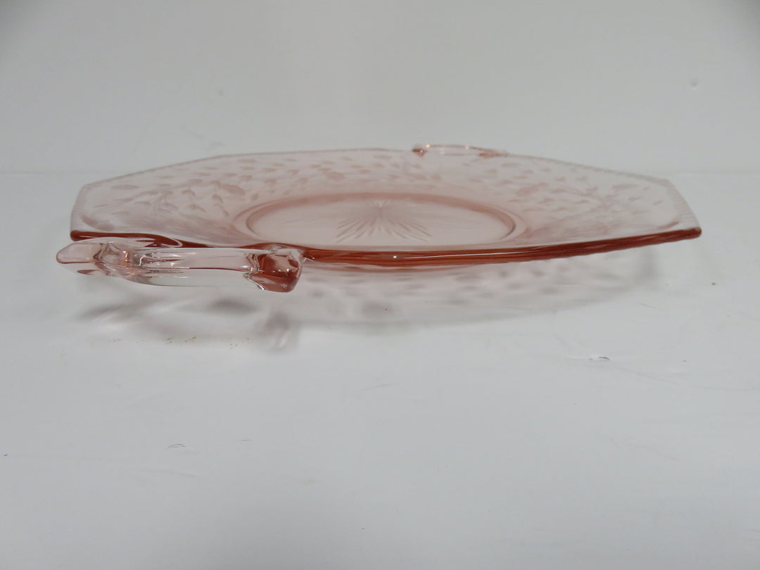 Depression Glass Octagonal Plate