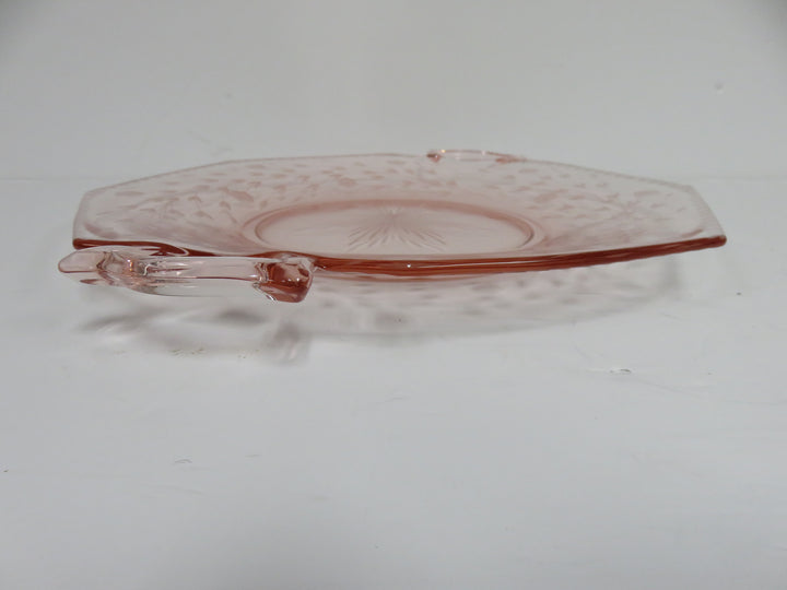 Depression Glass Octagonal Plate