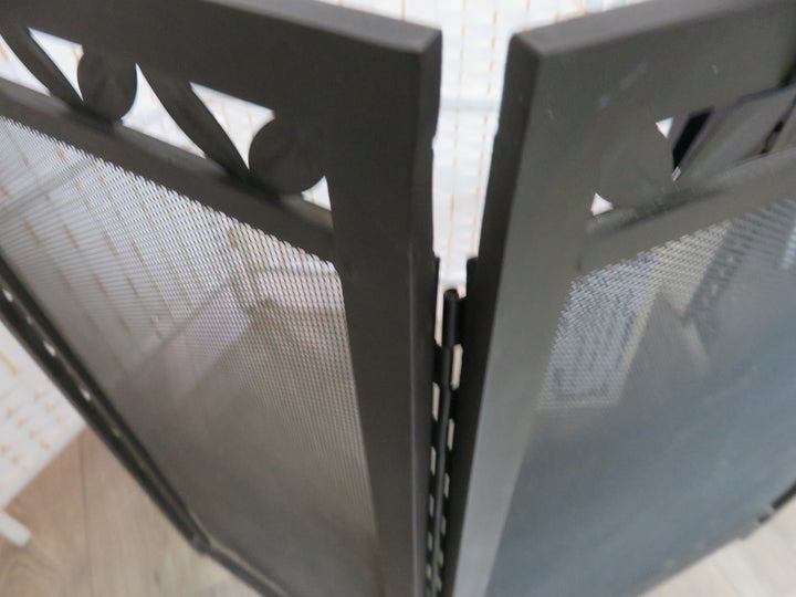 Three-Panel Fireplace Screen