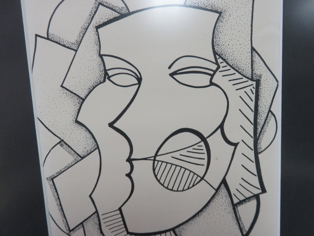 Abstract Portrait Print