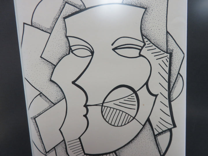 Abstract Portrait Print