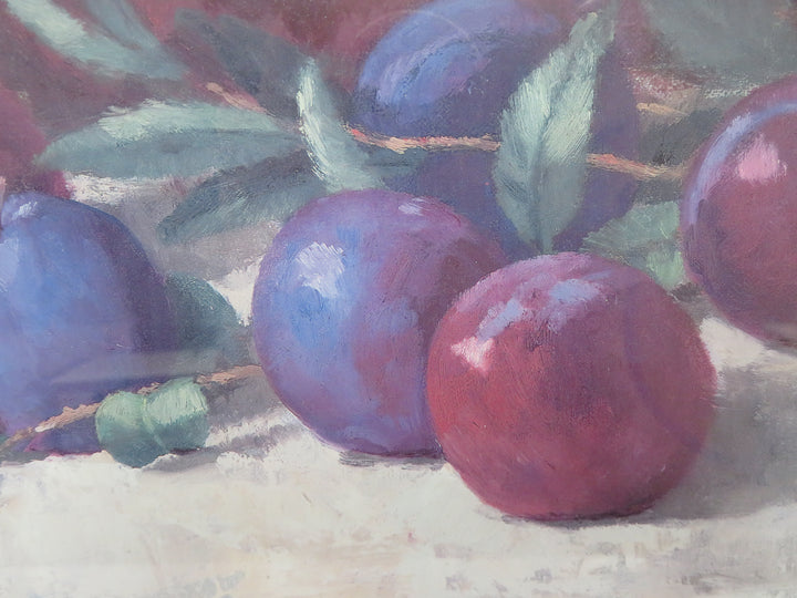Still Life with Plums