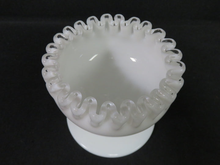 Fenton Silver Crest Bowl