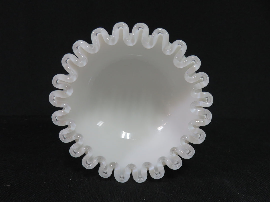 Fenton Silver Crest Bowl