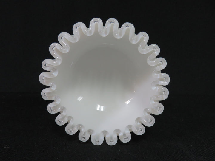 Fenton Silver Crest Bowl