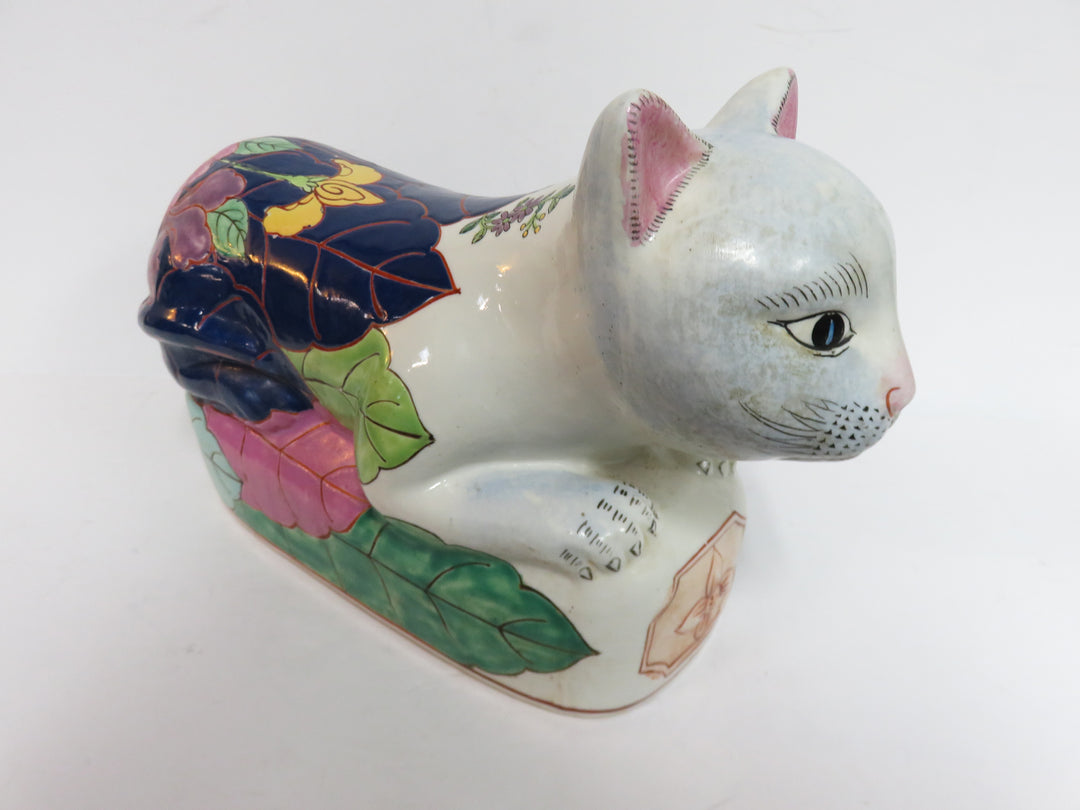 Vintage Chinese Cat Headrest