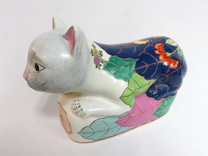 Vintage Chinese Cat Headrest