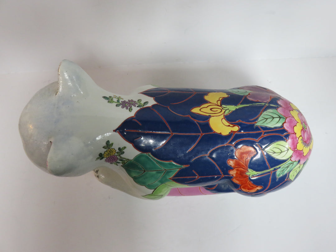 Vintage Chinese Cat Headrest
