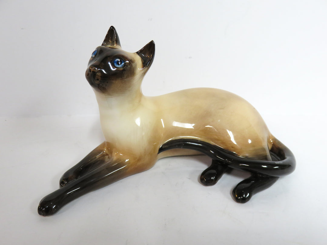 Royal Doulton Siamese Cat Figurine