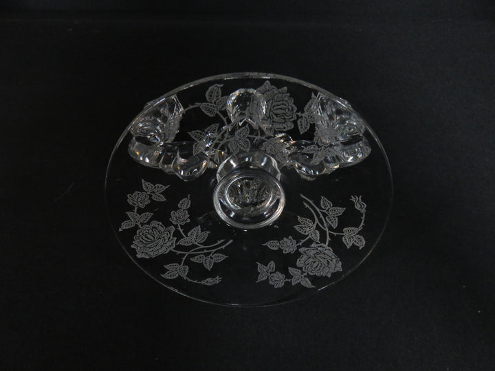 Pair Double Arm Candleholders