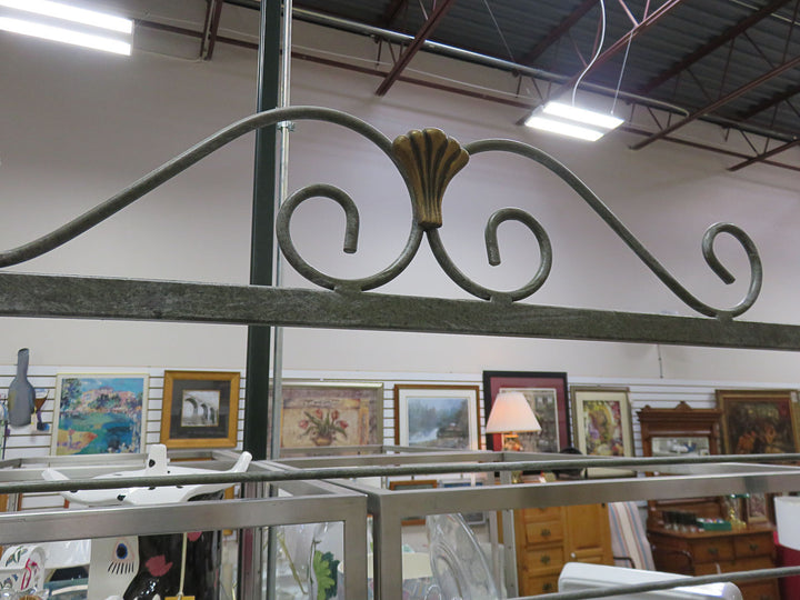 Gray Metal Baker's Rack