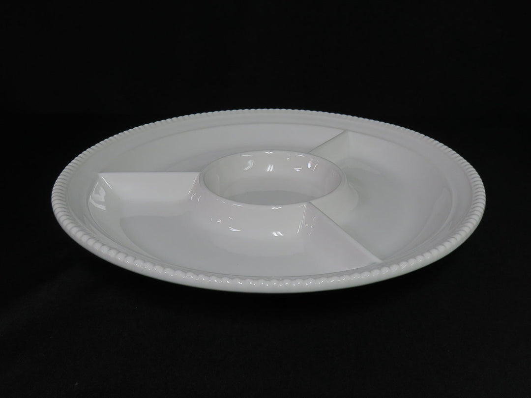 Round Divided Dish