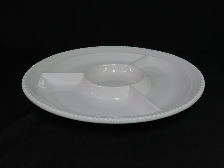 Round Divided Dish