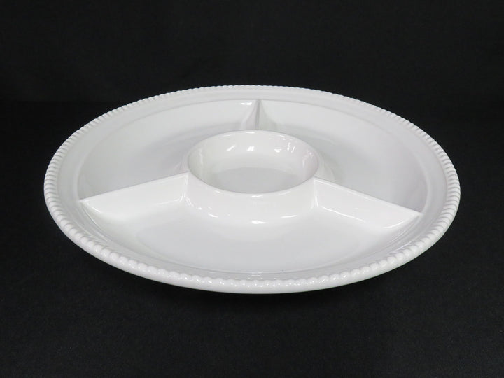 Round Divided Dish