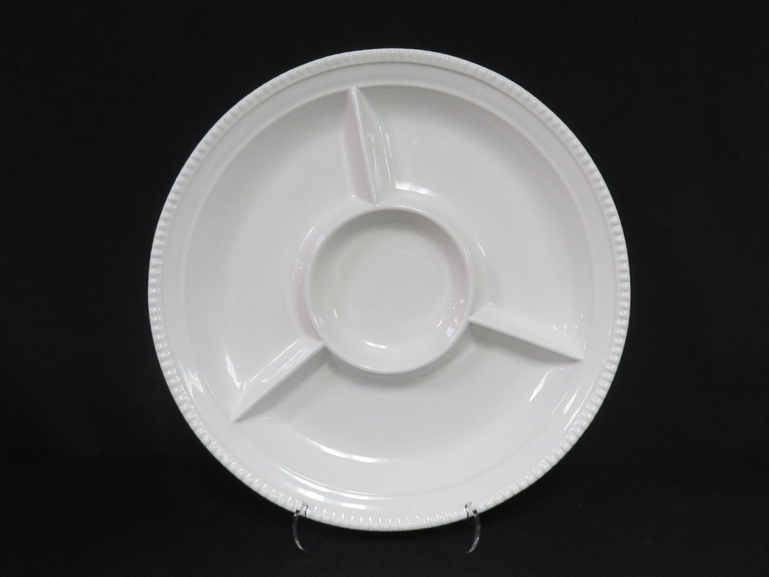 Round Divided Dish