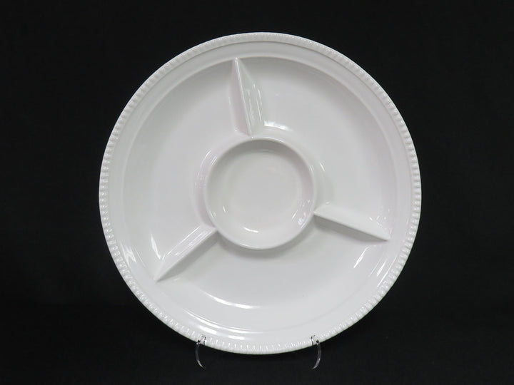 Round Divided Dish