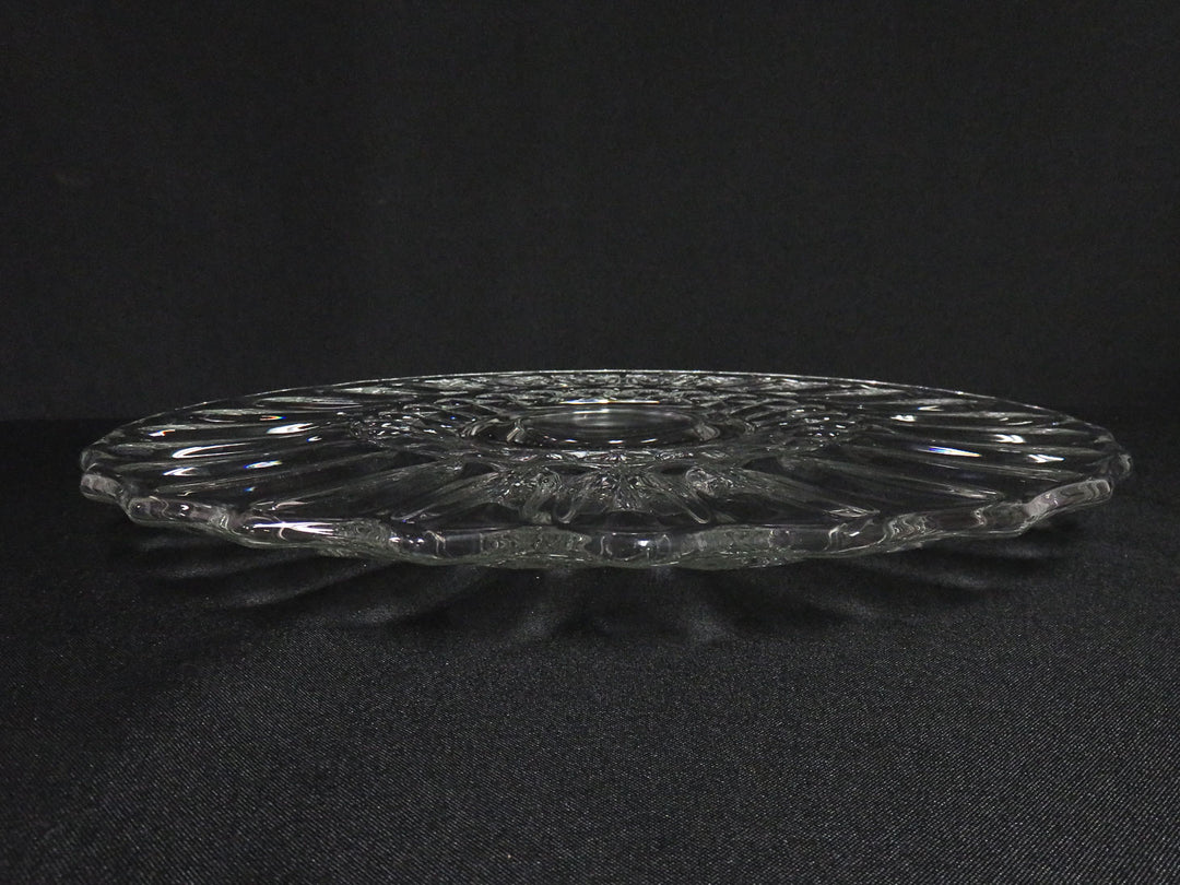 Glass Pedestal Platter