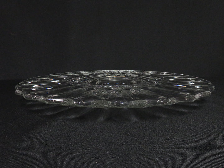Glass Pedestal Platter