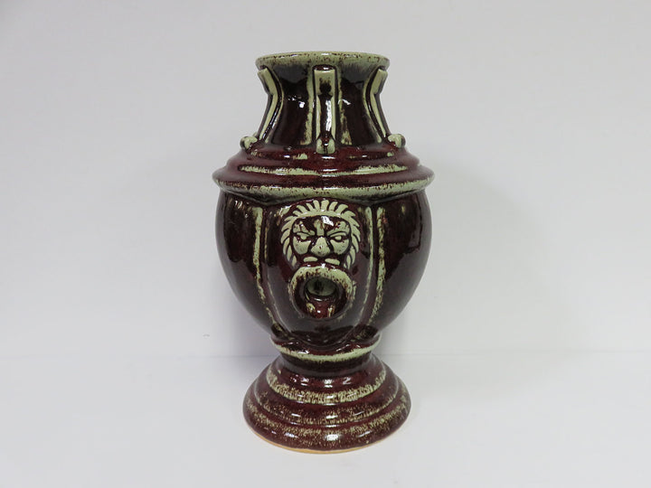 Lion Ring Vase