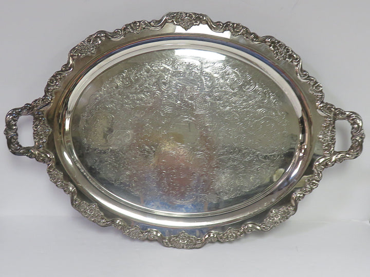 Poole Silverplate Tray