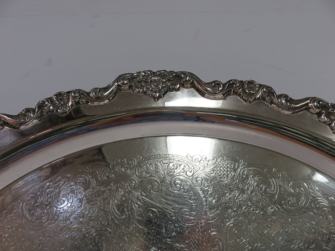 Poole Silverplate Tray