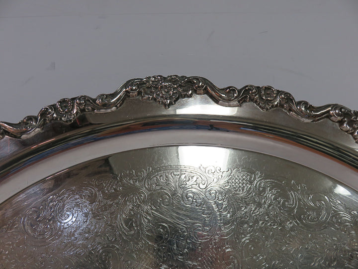 Poole Silverplate Tray