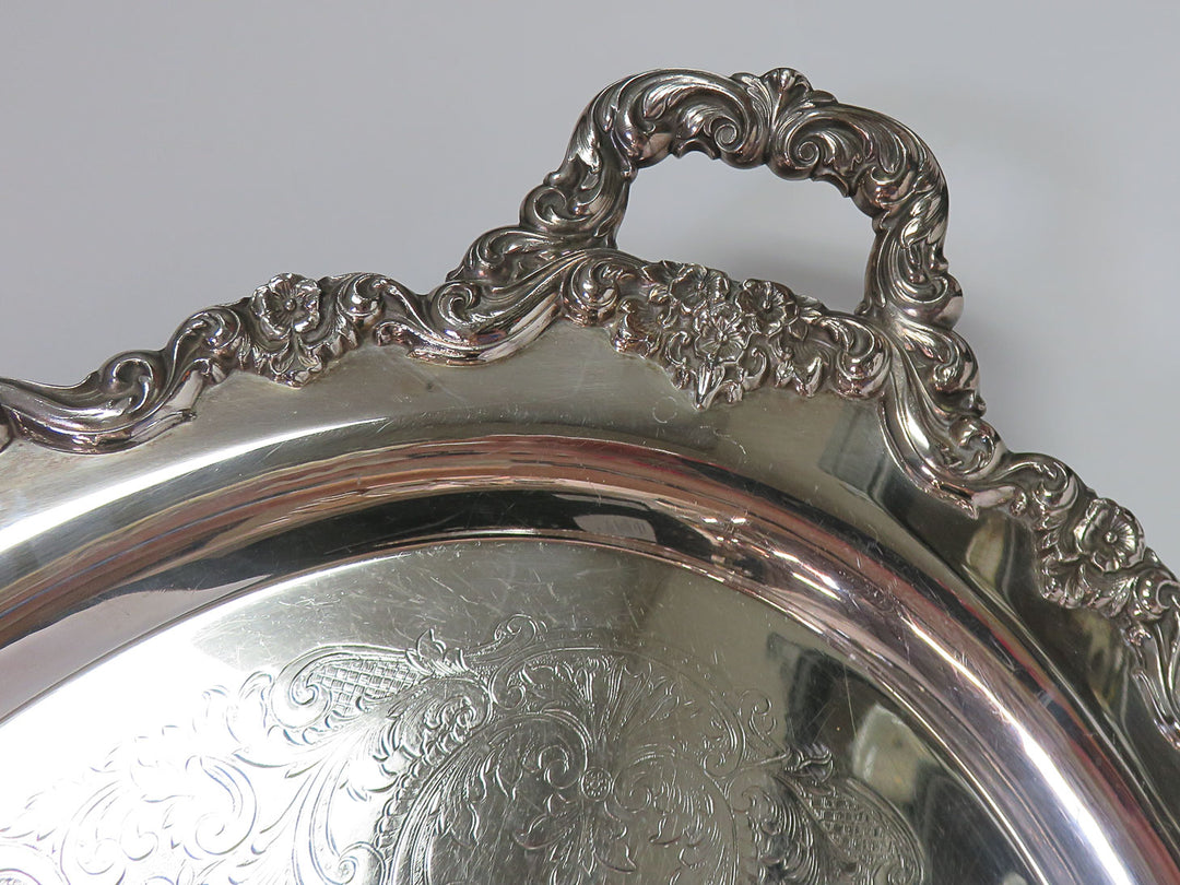 Poole Silverplate Tray