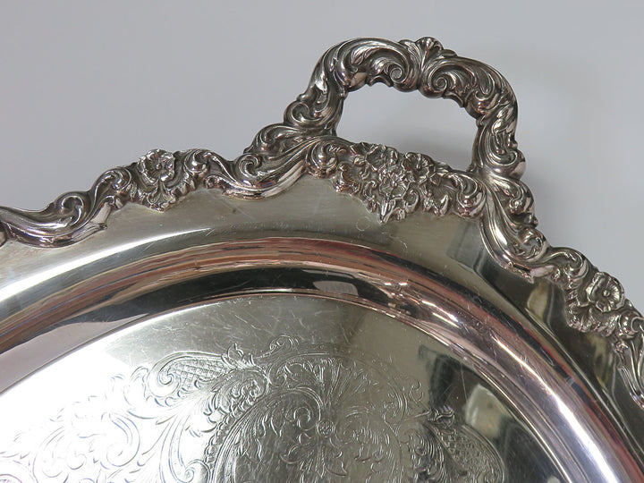 Poole Silverplate Tray