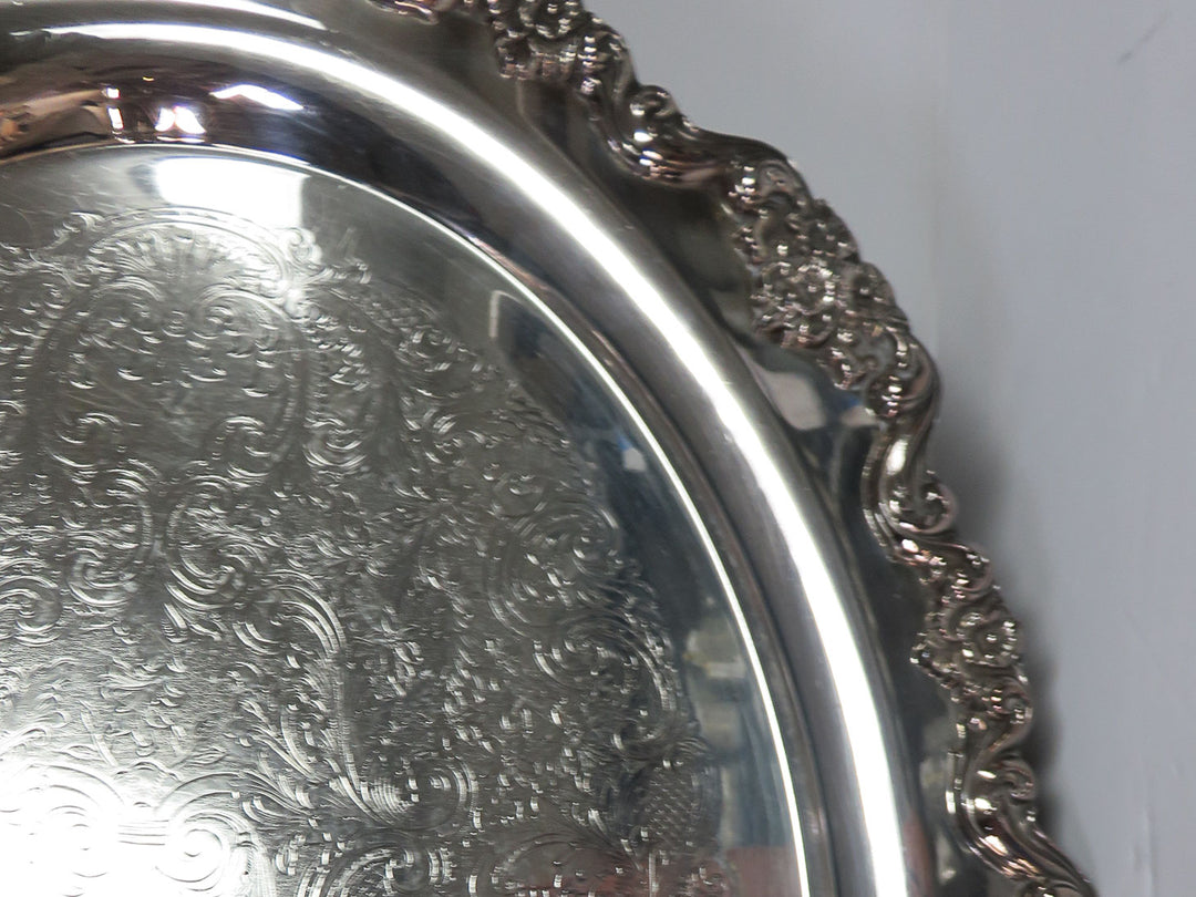 Poole Silverplate Tray
