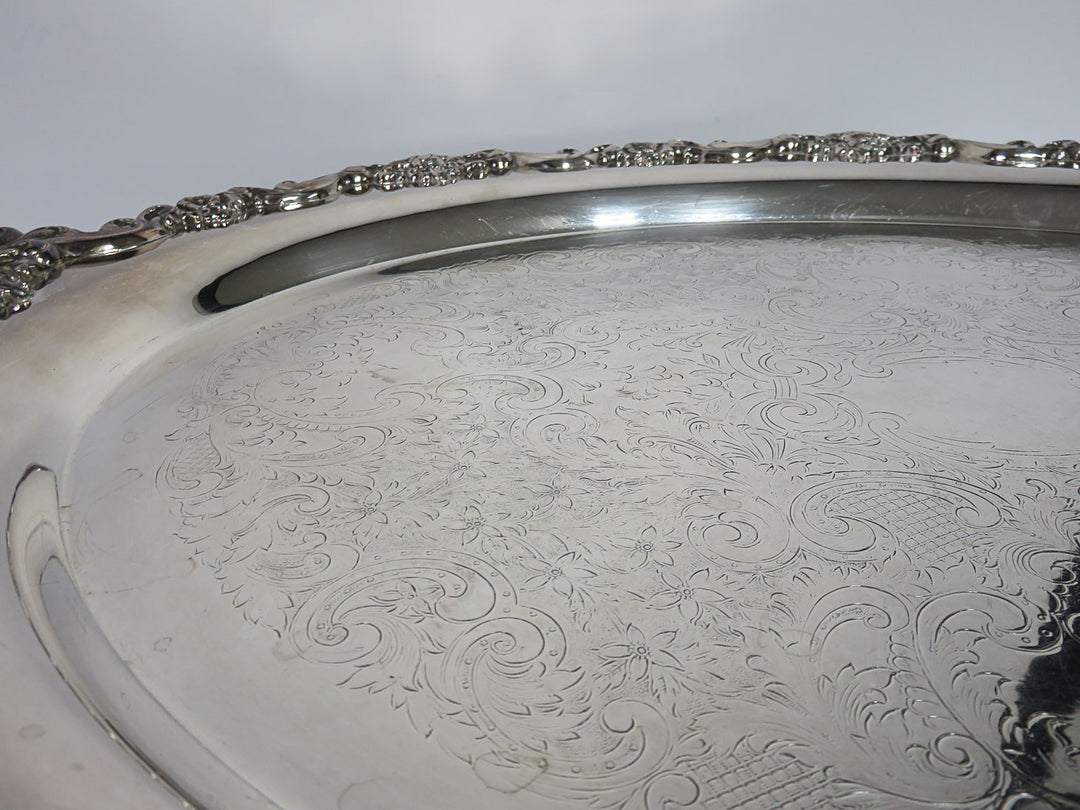 Poole Silverplate Tray
