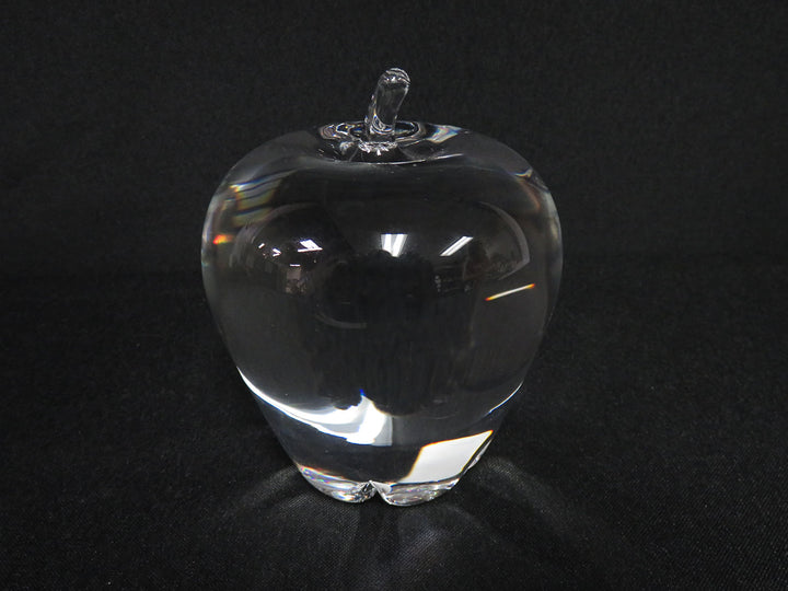 Steuben Apple Paperweight